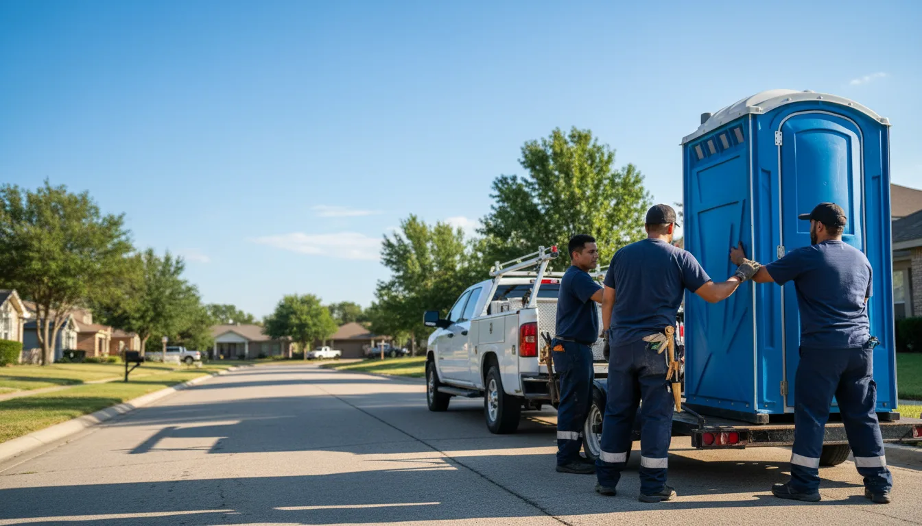 Portable Toilet Rental in Tecumseh, OK near me